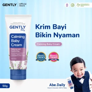 GENTLY Baby Cream 50g | Krim Pelembap & Calming untuk Kulit Bayi Sensitif